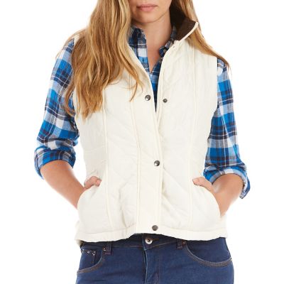 Smith's American Women's Velour-Lined Quilted Vest