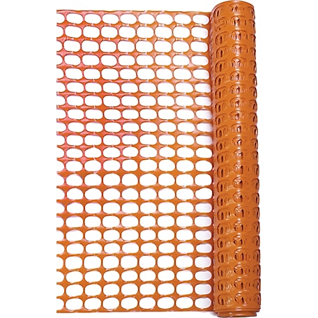 Mutual Industries 50 ft. x 4 ft. Sno-Guard Fence, Orange