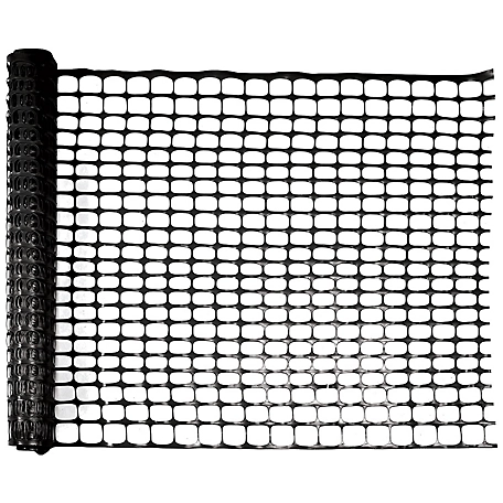 Mutual Industries 100 ft. x 4 ft. Sno-Guard Fence, Black