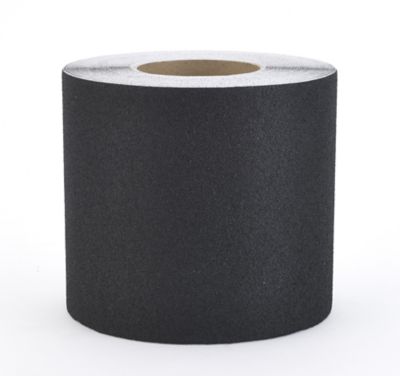 Mutual Industries 4 in. x 60 ft. Black Non-Skid Abrasive Tape
