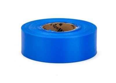 Mutual Industries 1-3/16 in. x 100 yd. Ultra Glo High Visibility Flagging Tape, Blue