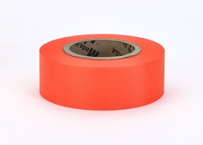 Image showing  1-3/16 in. x 100 yd. Ultra Glo High Visibility Flagging Tape, Orange, 12-Pack
