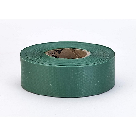 Mutual Industries 1-3/16 in. x 100 yd. Ultra Forest Green Flagging Tape, 12-Pack