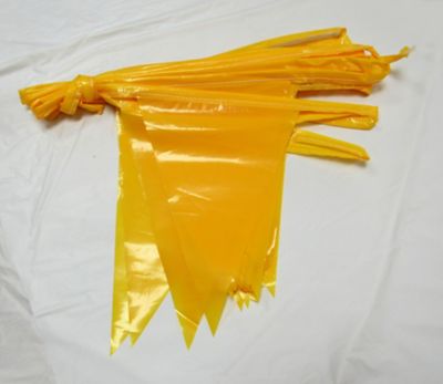 Image showing  Yellow Pennant Flags, 60 ft., 10 pk.