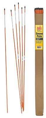 Mutual Industries Snow Poles with Reflectors, 100 pk.