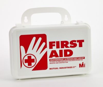 Mutual Industries 50 Person First Aid Kit, White