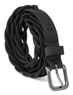 Timberland Women's 25 mm Braided Leather Belt