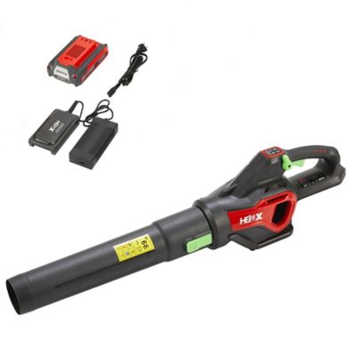 Henx 40V Cordless Brushless Leaf Blower, Charger and Battery Included, Multicolor