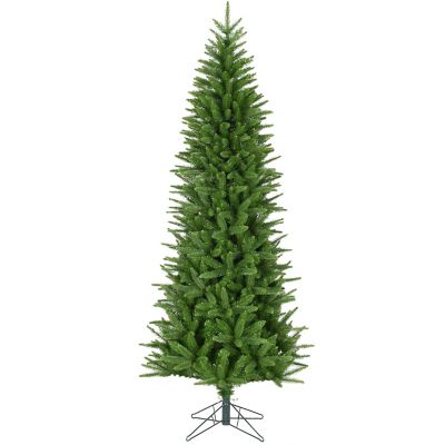 Fraser Hill Farm 9 ft. Winter Falls Slim Artificial Christmas Tree