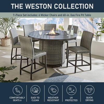 Gas Fire Pit Table, Fire Pit Tables With Chairs