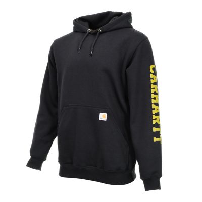 Image showing  Men's Loose Fit Midweight Sleeve Logo Graphic Sweatshirt