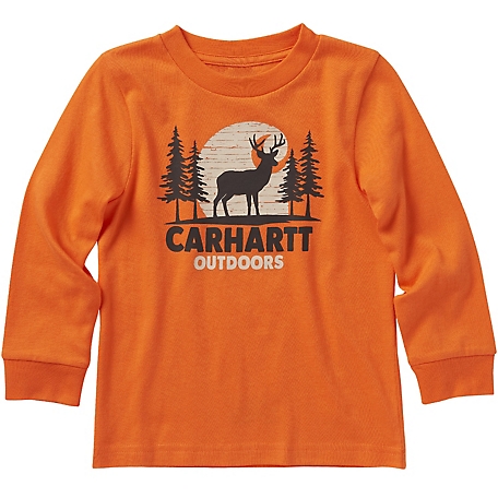 Carhartt Toddler Boys' Long-Sleeve Pocket T-Shirt