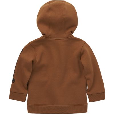 Image showing 1 th Carhartt Boys' Long-Sleeve 1/2-Zip Hoodie