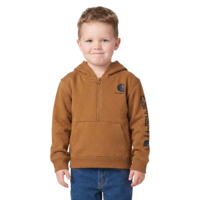 Carhartt Boys' Long-Sleeve Half-Zip Hoodie at Tractor Supply Co