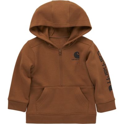 Carhartt Boys Long Sleeve Half Zip Sweatshirt at Tractor Supply Co