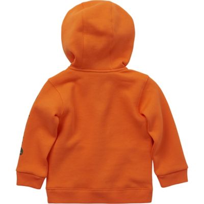 Image showing 1 th Carhartt Boys' Long-Sleeve 1/2-Zip Hoodie