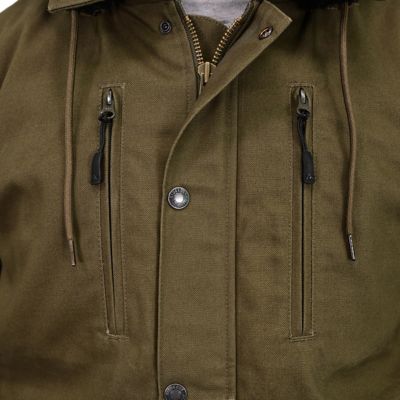 Image showing  Men's Toughshield Fleece Lined Super-Duty Sanded Duck Contractor Coat