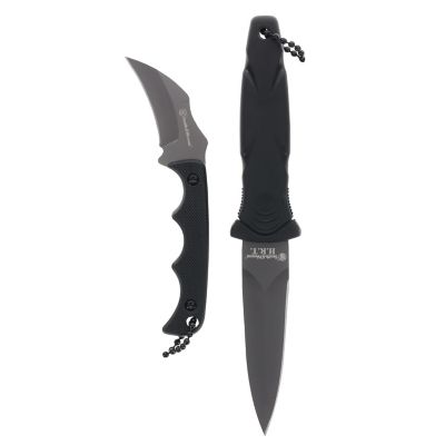 Smith & Wesson 2 in. and 3.38 in. HRT Neck/Boot Knife Combo, 1188453