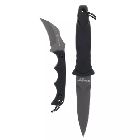 Smith & Wesson 2" and 3.38" HRT Neck/Boot Knife Combo 1188453 Knives