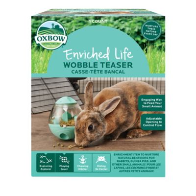 Oxbow Animal Health Enriched Life Wobble Teaser Small Animal Feeder, 0.5 Cups