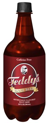 Teddy's Root Beer Soda, 26 oz., 130