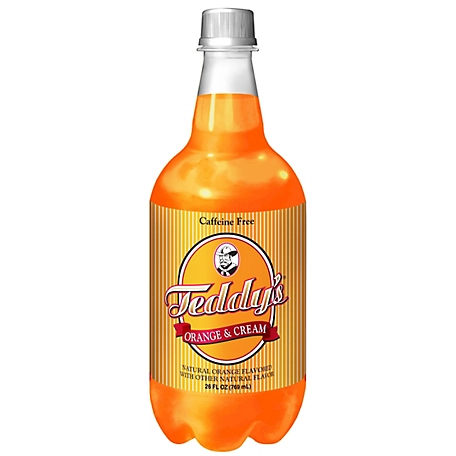 Teddy's Orange & Cream Soda, 26 oz., 133,