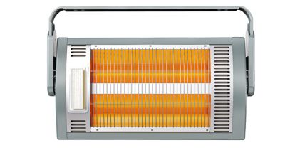 Image showing  Dual Quartz Ceiling-Mount Electric Heater, 150 sq. ft., 5,120 BTU