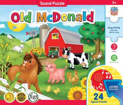 Masterpieces Old McDonald Sing-Along Puzzle