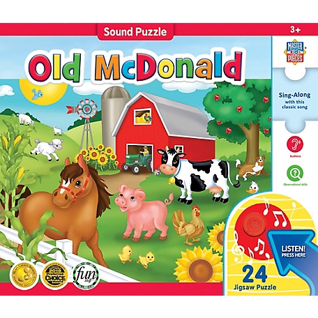 Masterpieces Old McDonald Sing-Along Puzzle