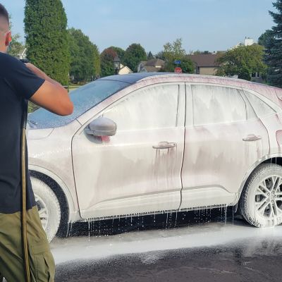 Image showing 7 th SIMPSON 4,000 PSI Pressure Washer Foam Cannon