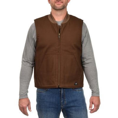 Ridgecut Men's Sherpa-Lined Super-Duty Sanded Duck Vest