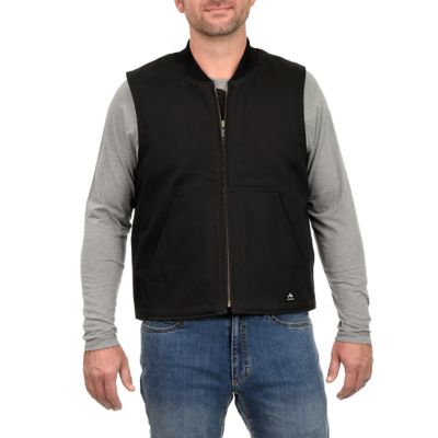 Ridgecut Men's Sherpa-Lined Super-Duty Sanded Duck Vest
