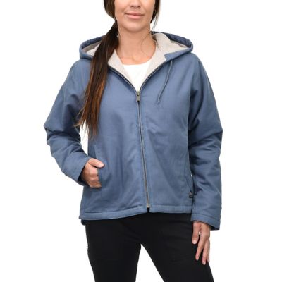 Image showing  Women's Sherpa-Lined Duck Hooded Jacket