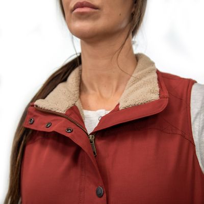 Image showing  Women's Sherpa-Lined Duck Vest