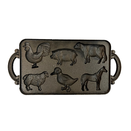 Red Shed Rustic Living Animal Cast Iron Mold, TSC22310