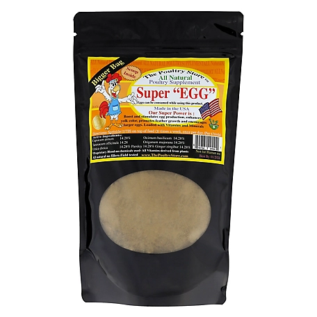 The Poultry Store Natural Super EGG Chicken Supplement, 14 oz.