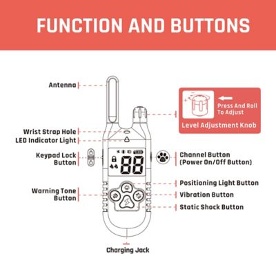 Image showing 7 th Unbranded 435 yd. Rechargeable Remote Dog Trainer