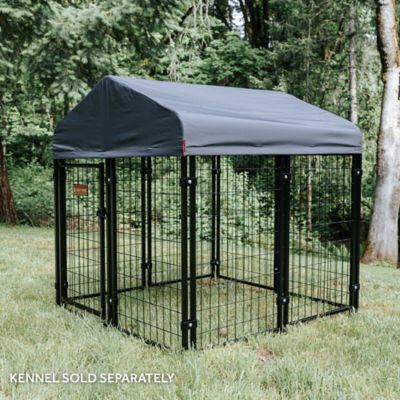 Image showing  Studio & Studio Jr 4 x 4 ft. Canopy Kennel Cover, Steel Grey