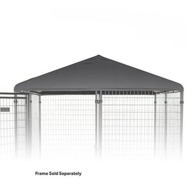 Dog kennel outlet canopy