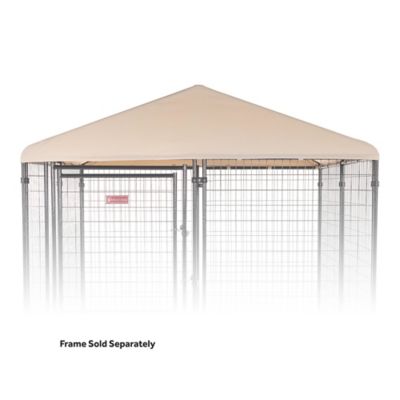 Lucky Dog Executive Canopy Pet Kennel Cover, 8 ft. x 8 ft., Khaki