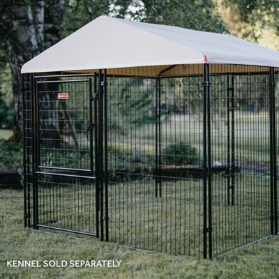 Image showing  Executive Canopy Pet Kennel Cover, 8 ft. x 8 ft., Khaki