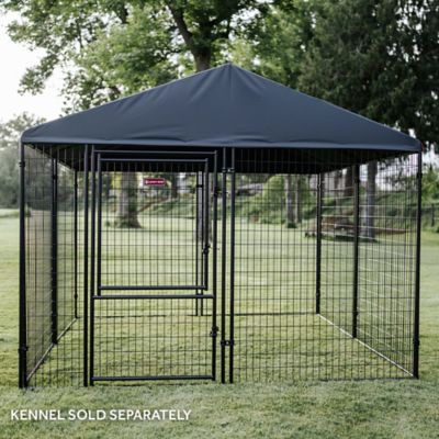 Image showing  Presidential Canopy Pet Kennel Cover, 10 x 10 ft., Steel Grey