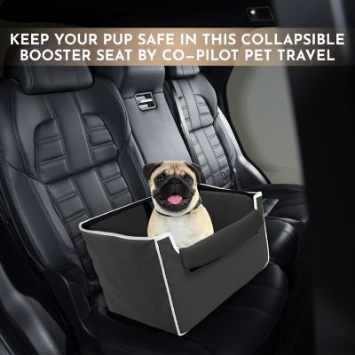 Image showing  Co-Pilot Pet Car Seat, Collapsible and Foldable Booster Car Seats for Pets