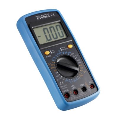 Barn Star Digital Multimeter with Test Leader, DT9205A