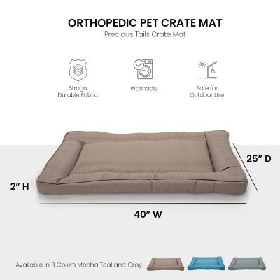 Image showing  Orthopedic Pet Bed Crate Mat