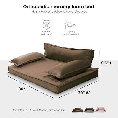 Image showing 1 th Precious Tails Modern Sofa Pet Bed