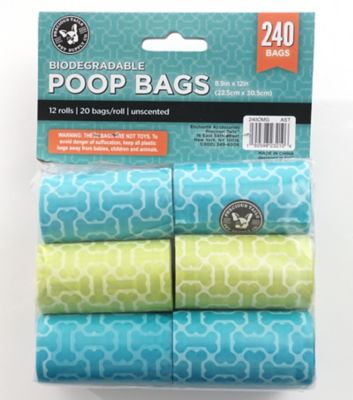 Precious Tails Biodegradable Dog Poo Bags, 240 ct.