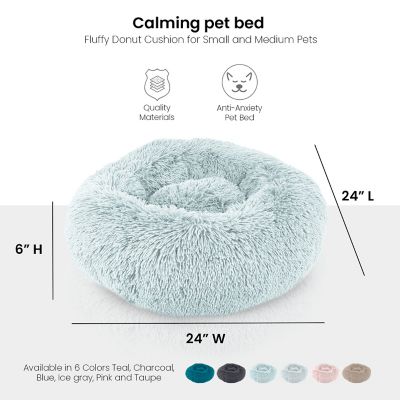 Image showing  Super Luxe Donut Pet Bed