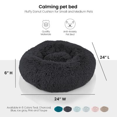 Image showing  Super Luxe Donut Pet Bed