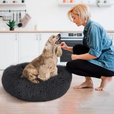Image showing  Super Luxe Donut Pet Bed